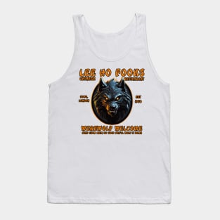 Werewolf Chinese Restaurant Tank Top